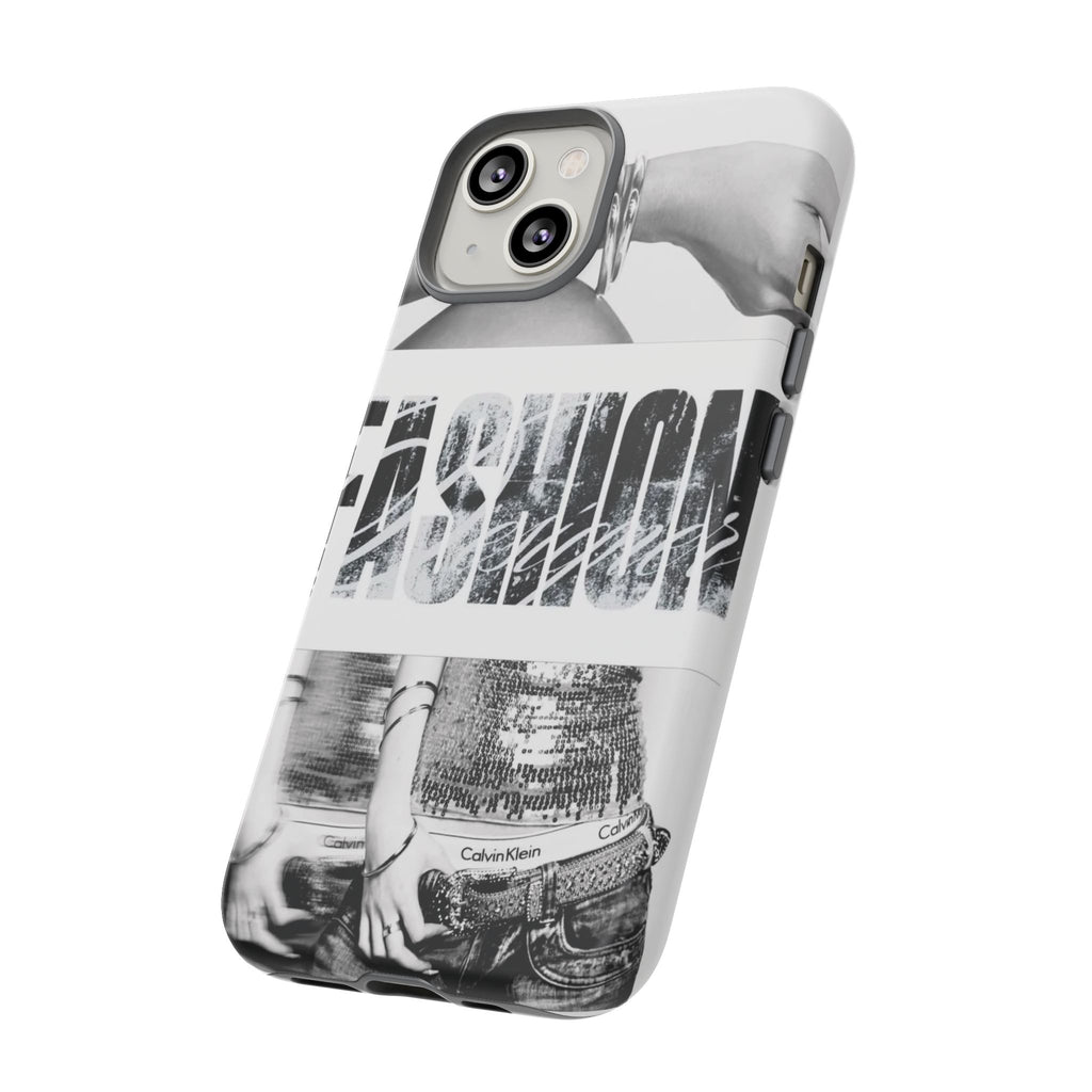 Tough Cases – Grunge Black & White 'Rebellion' Protective Phone Case