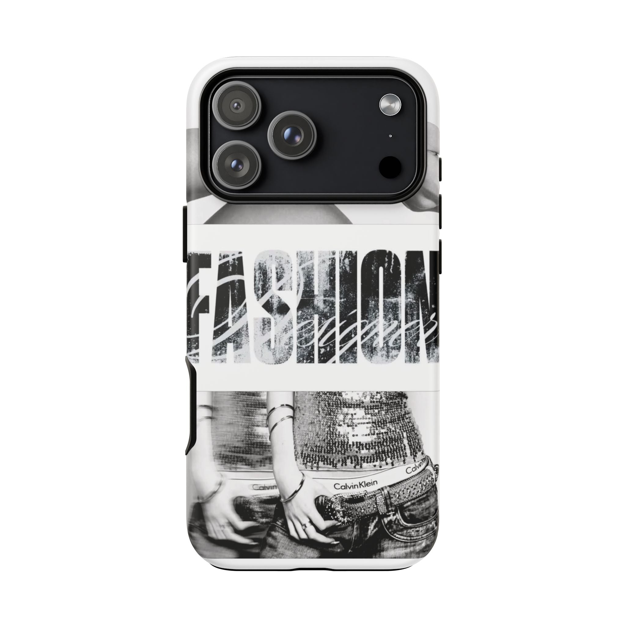 Tough Cases – Grunge Black & White 'Rebellion' Protective Phone Case