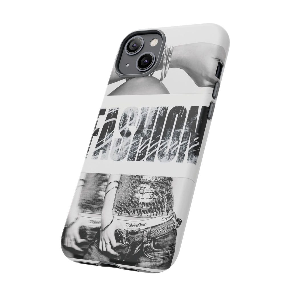 Tough Cases – Grunge Black & White 'Rebellion' Protective Phone Case