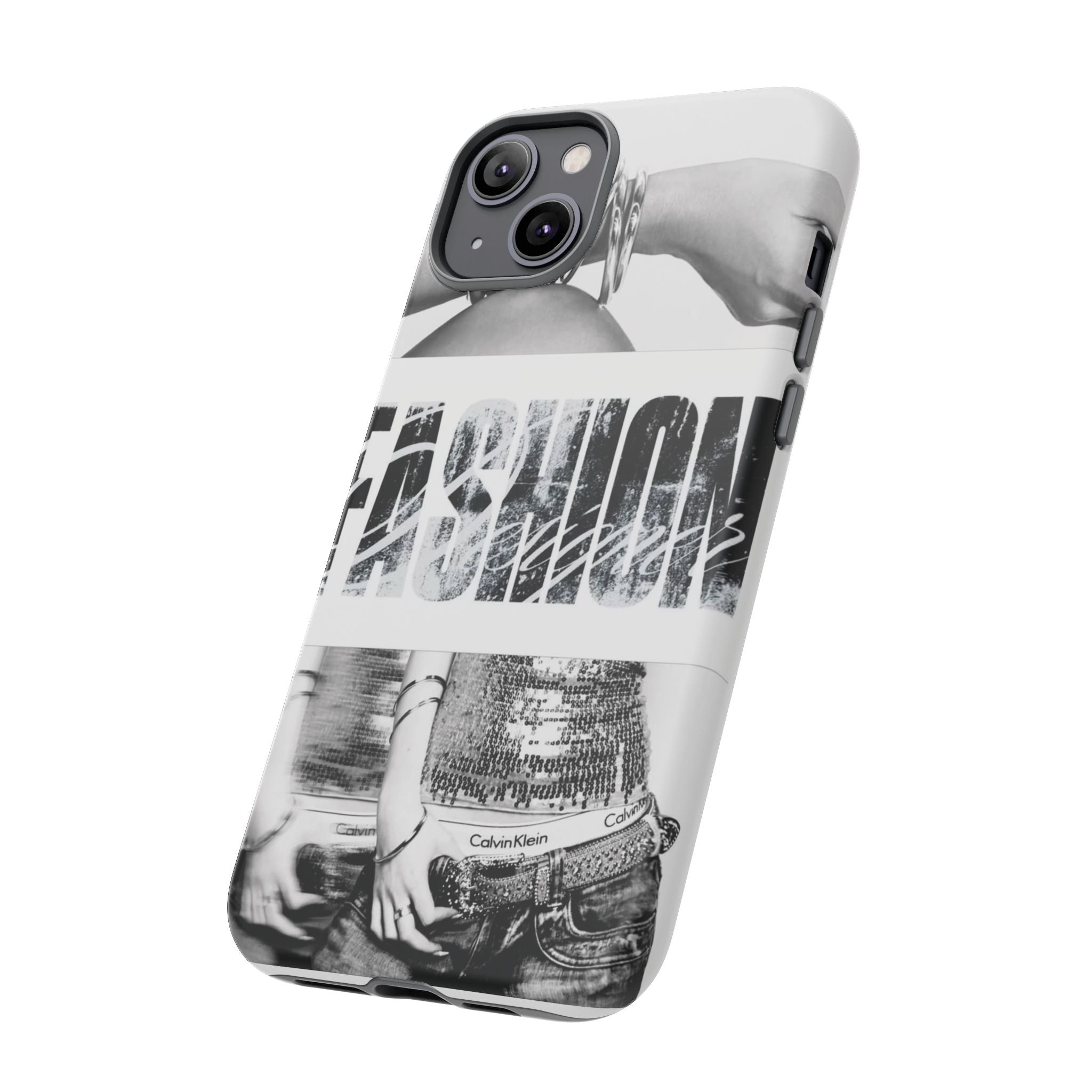 Tough Cases – Grunge Black & White 'Rebellion' Protective Phone Case