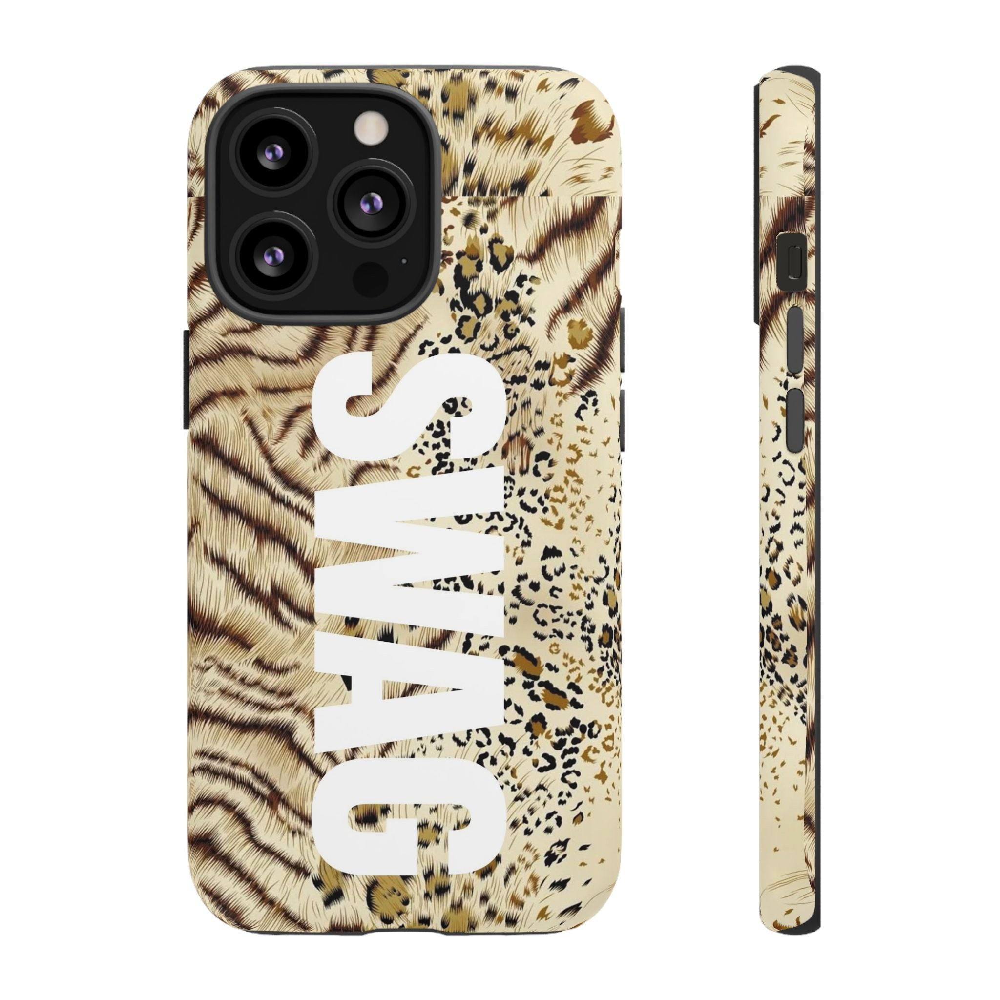 Phone Case- Leopard Tiger 'SWAG' Printify