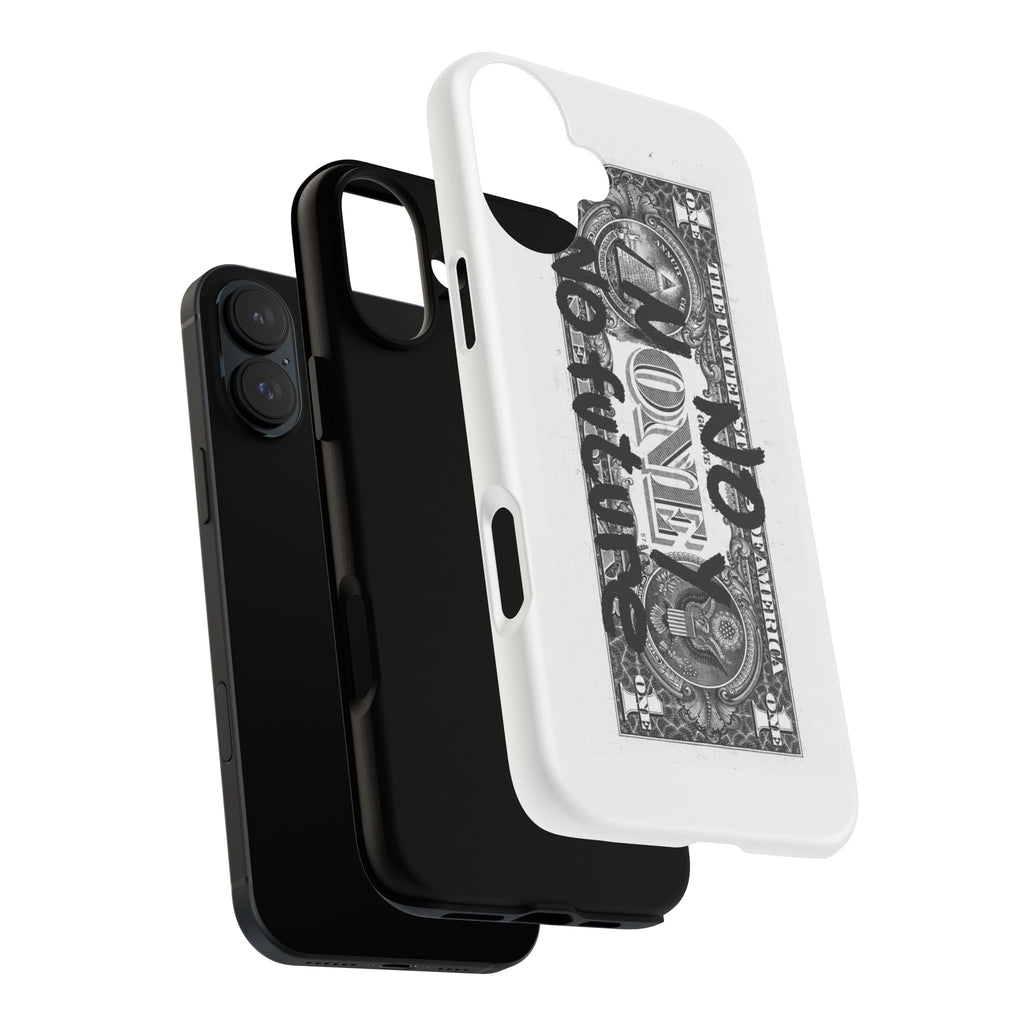 Phone Case — 'No Money No Future' Dollar Bill