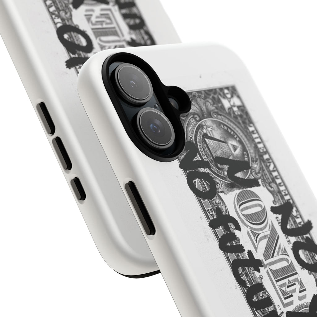 Phone Case — 'No Money No Future' Dollar Bill