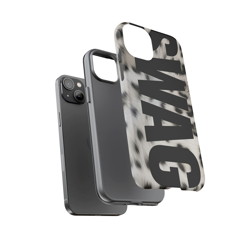 Phone Case — Leopard Faux Fur 'SWAG'