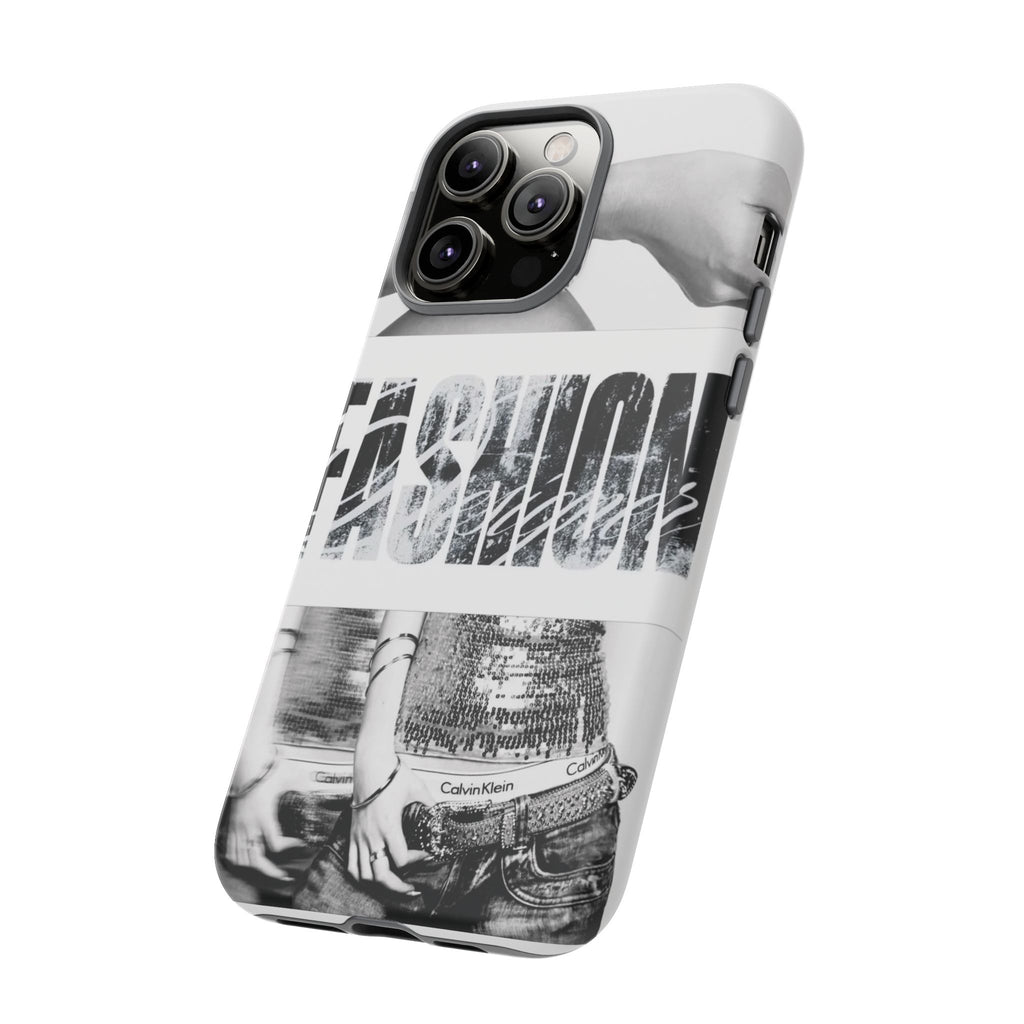 Tough Cases – Grunge Black & White 'Rebellion' Protective Phone Case