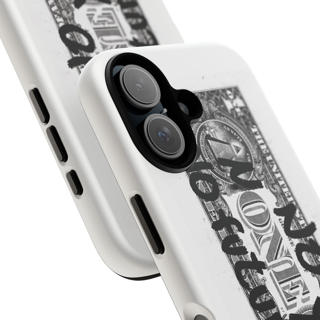 Phone Case — 'No Money No Future' Dollar Bill