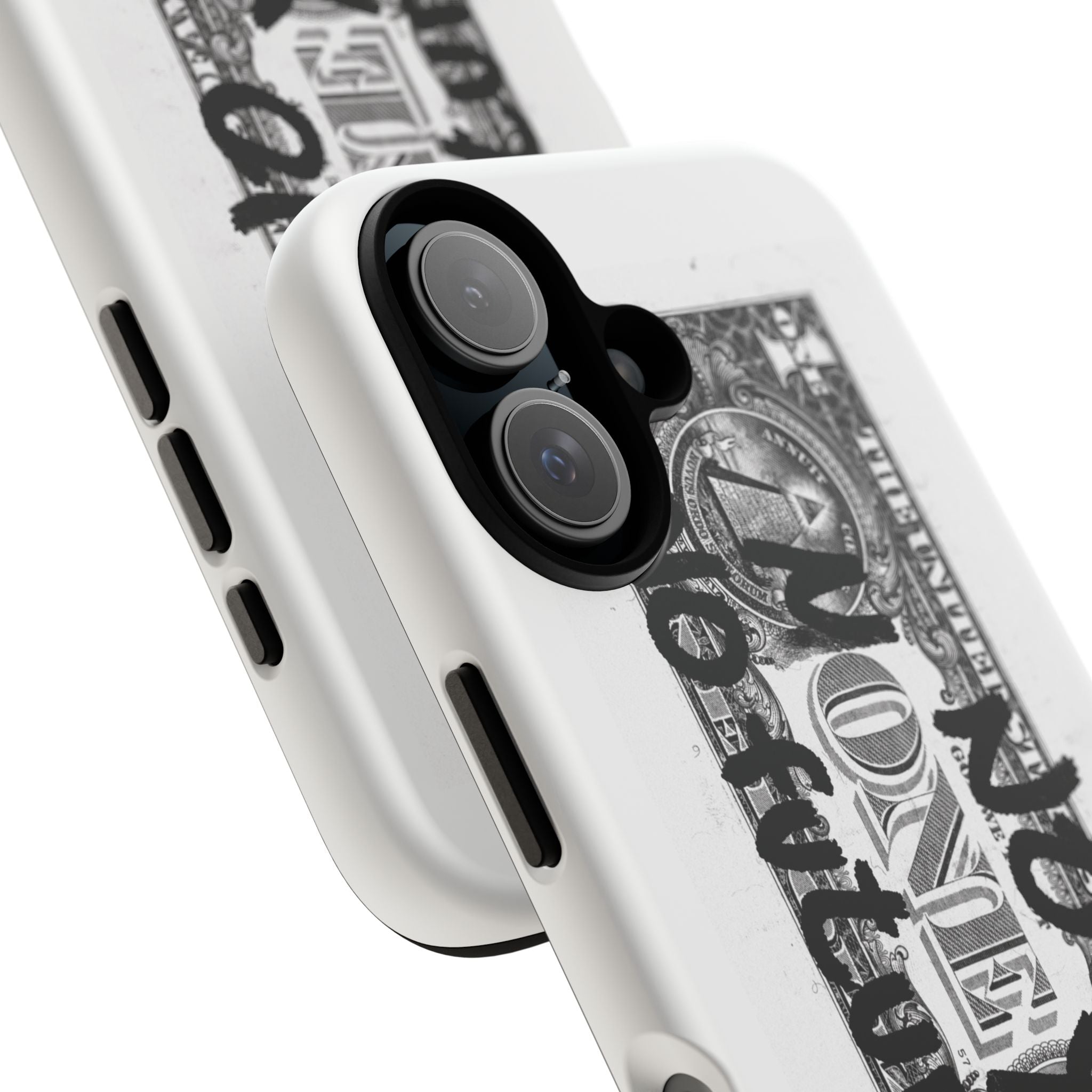 Phone Case — 'No Money No Future' Dollar Bill