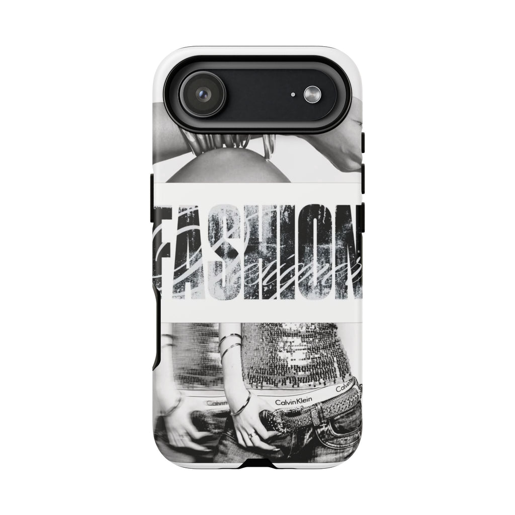 Tough Cases – Grunge Black & White 'Rebellion' Protective Phone Case