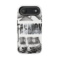 Tough Cases – Grunge Black & White 'Rebellion' Protective Phone Case