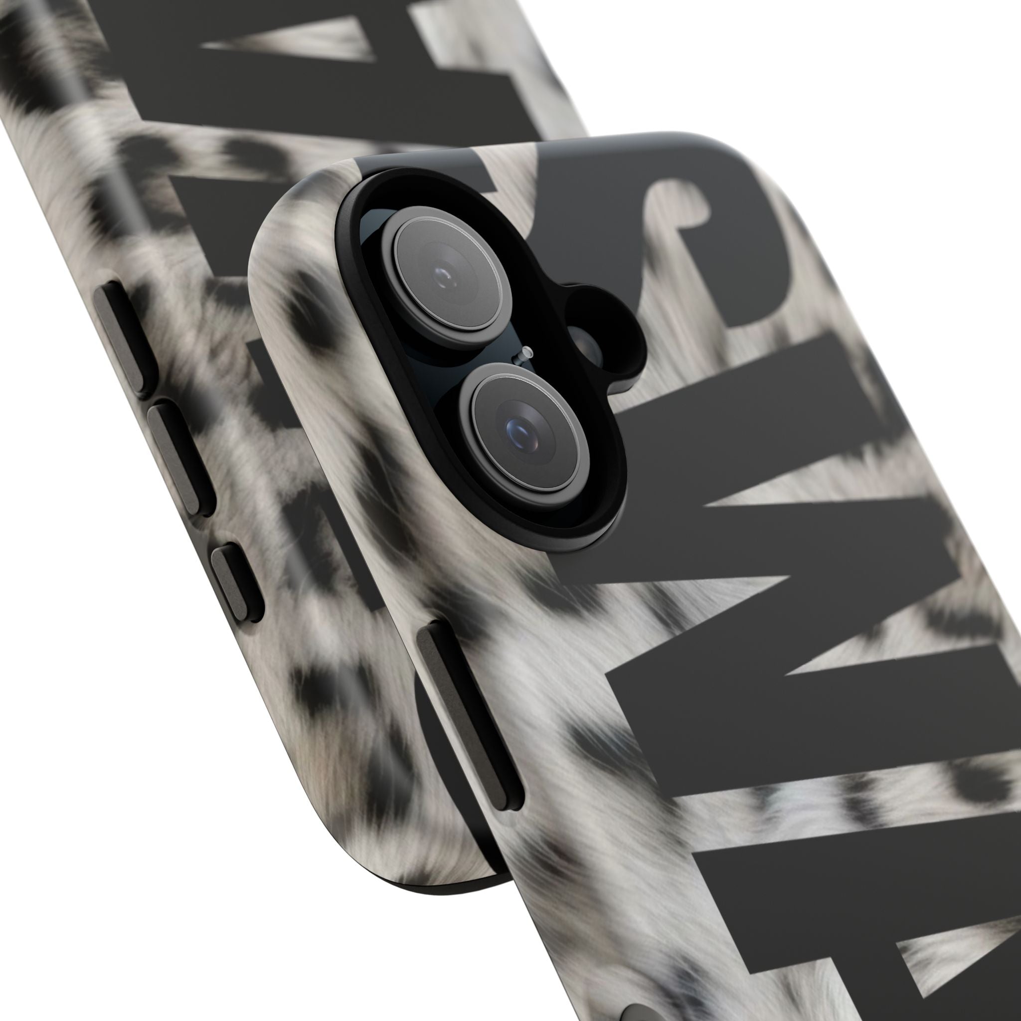 Phone Case — Leopard Faux Fur 'SWAG'