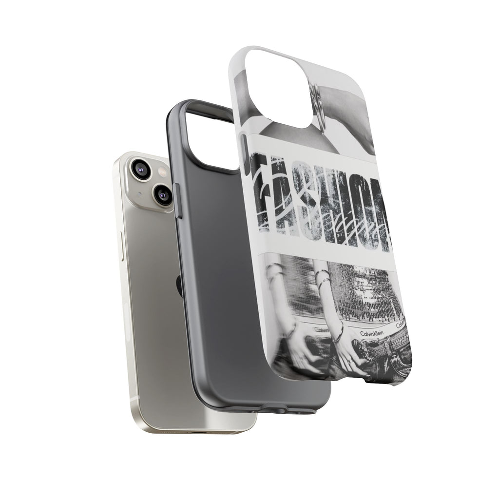 Tough Cases – Grunge Black & White 'Rebellion' Protective Phone Case