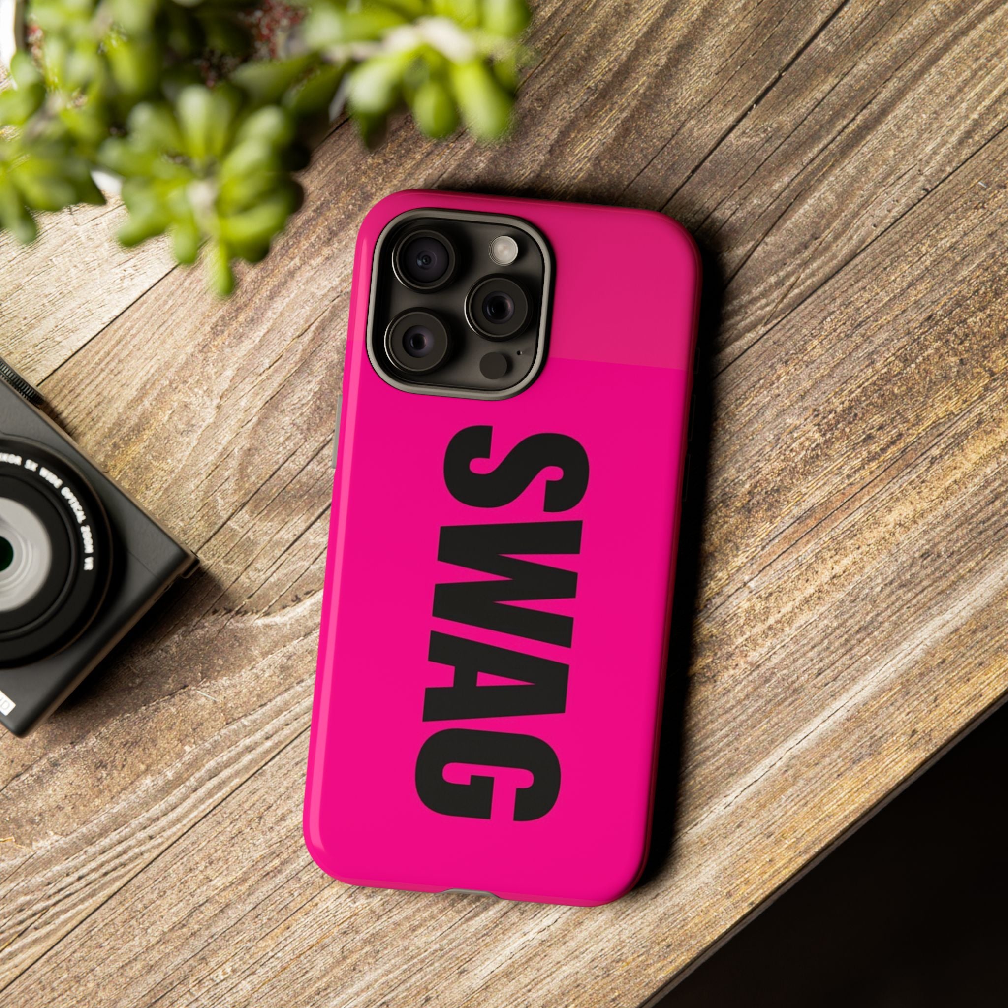 Phone Case —  Hot Pink SWAG Printify