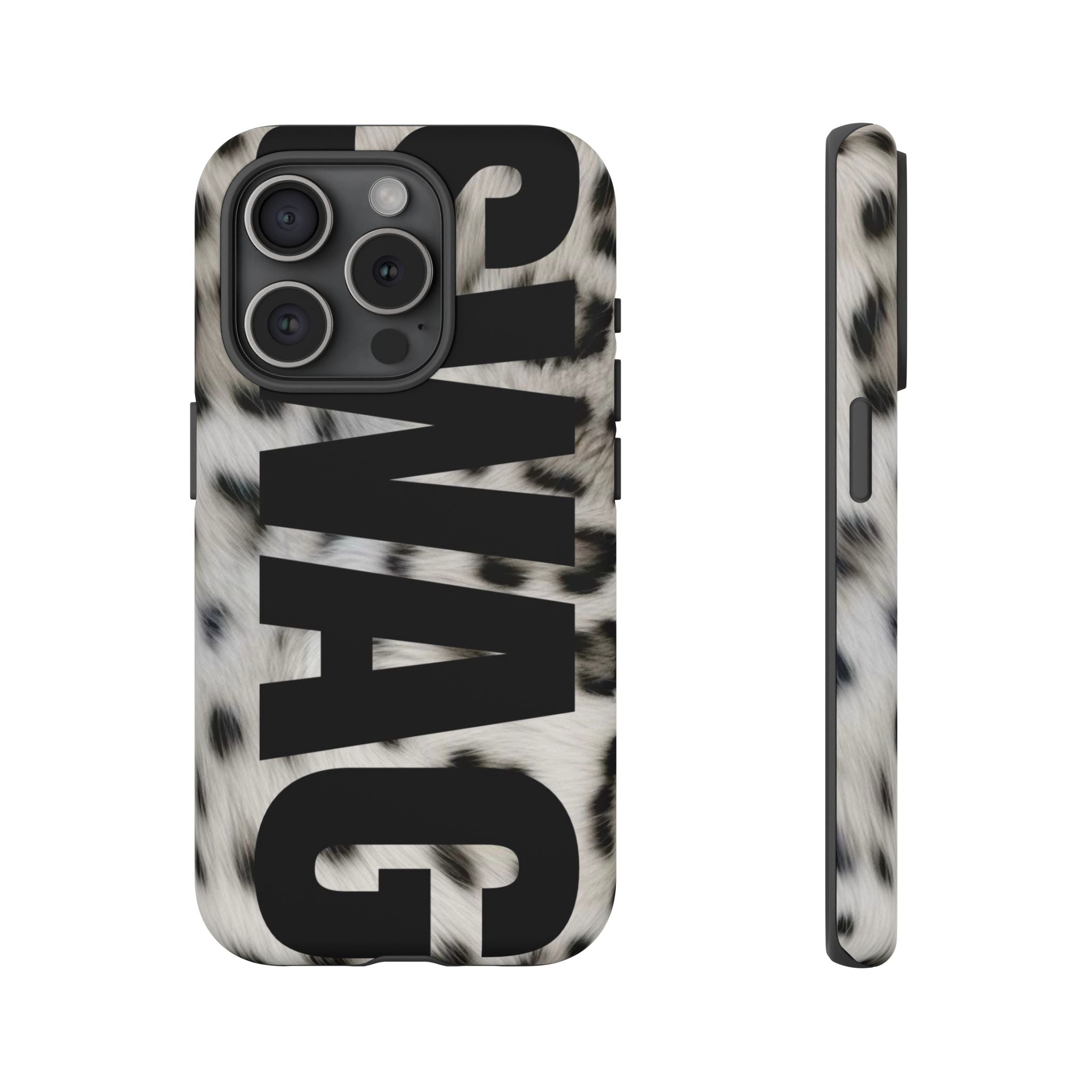 Phone Case — Leopard Faux Fur 'SWAG'