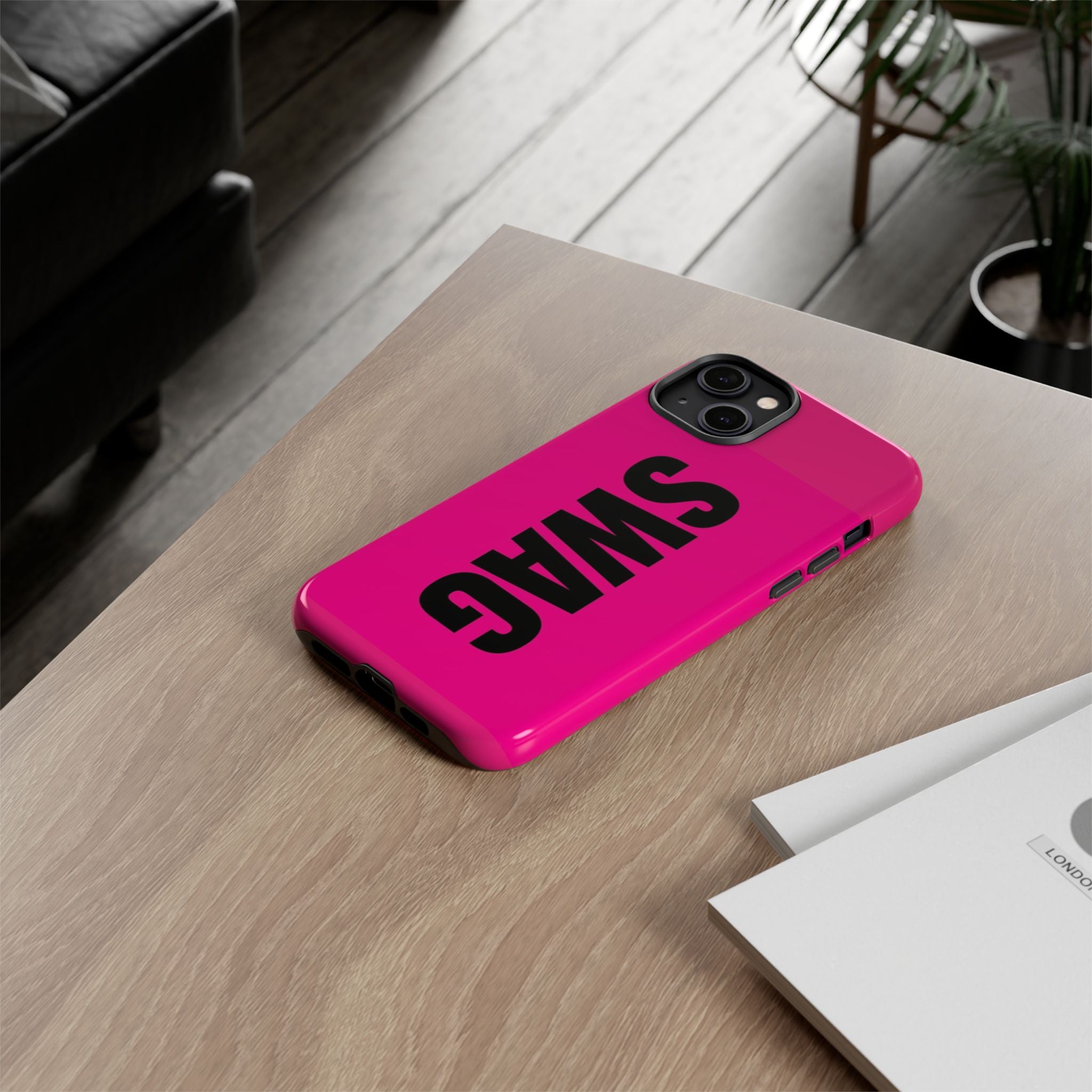 Phone Case —  Hot Pink SWAG Printify