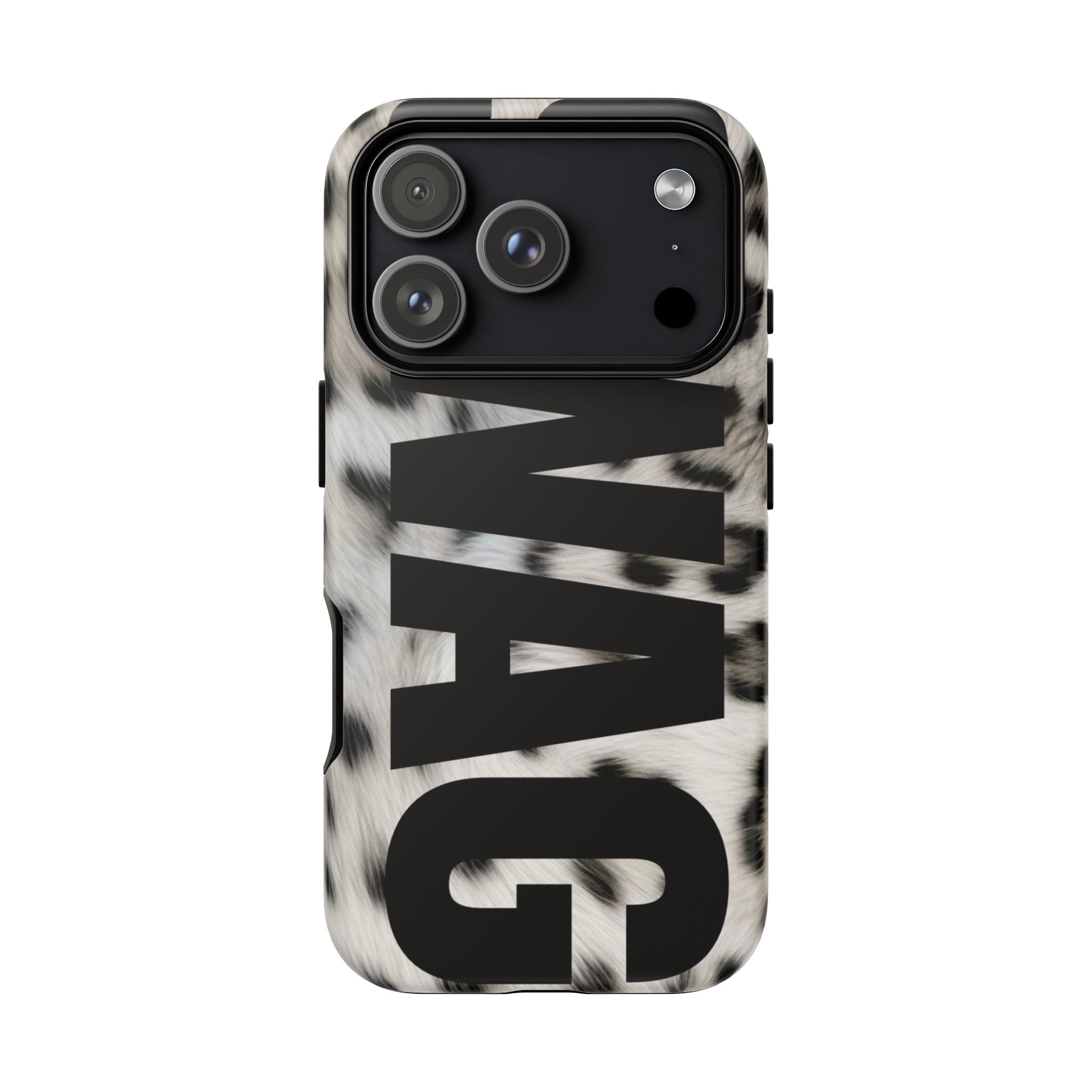Phone Case — Leopard Faux Fur 'SWAG'