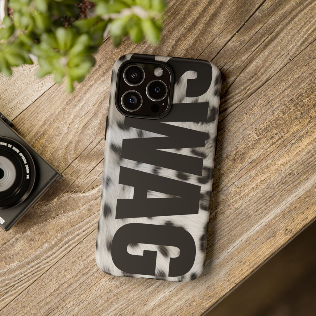 Phone Case — Leopard Faux Fur 'SWAG'