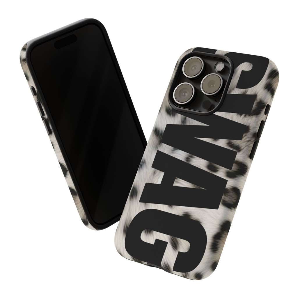Phone Case — Leopard Faux Fur 'SWAG'