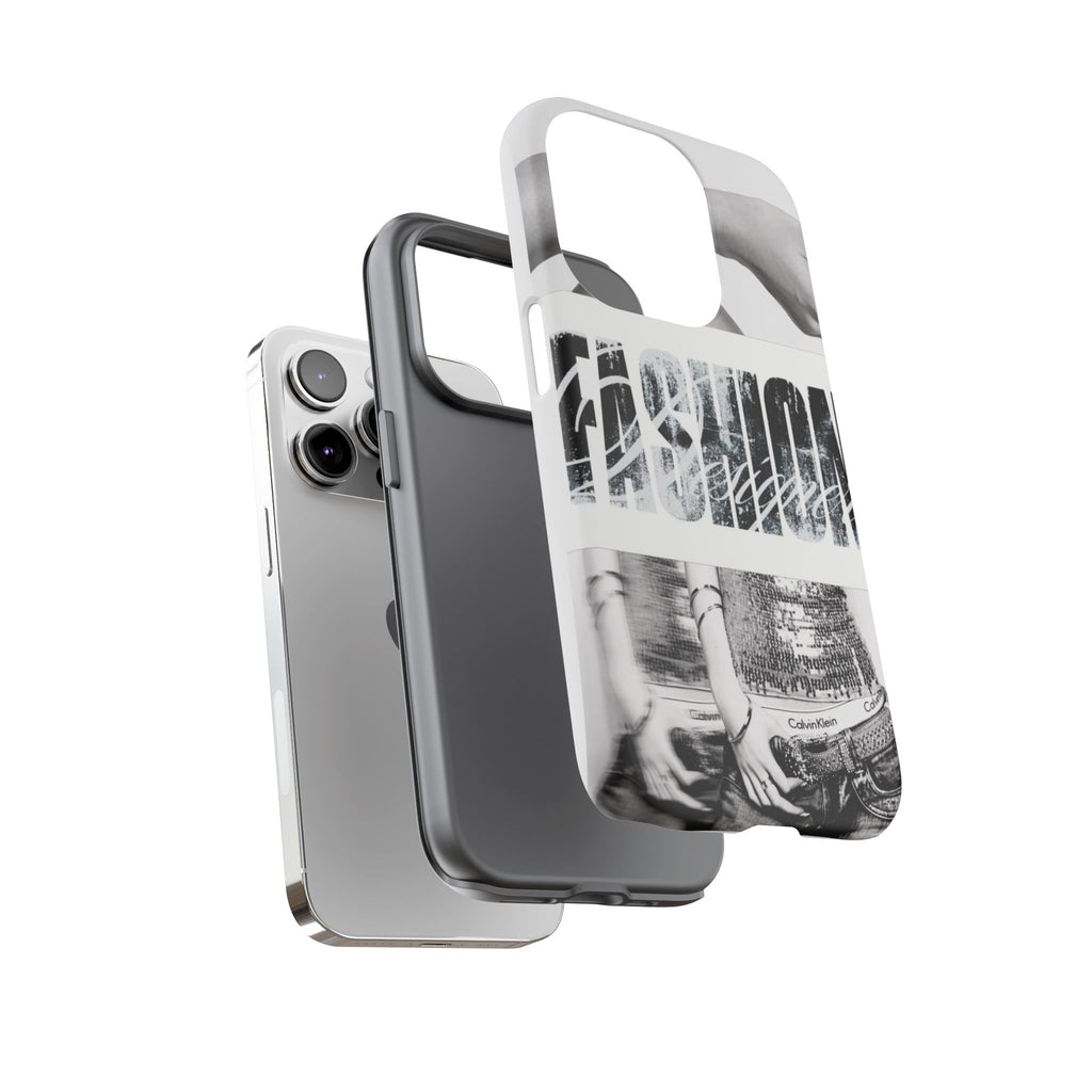Tough Cases – Grunge Black & White 'Rebellion' Protective Phone Case