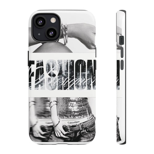 Grunge Rebellion Phone Case | Black & White Rock Streetwear Printify