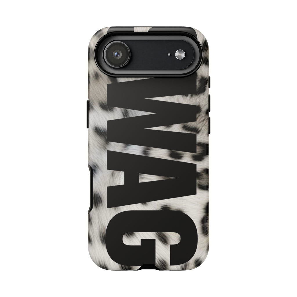 Phone Case — Leopard Faux Fur 'SWAG'