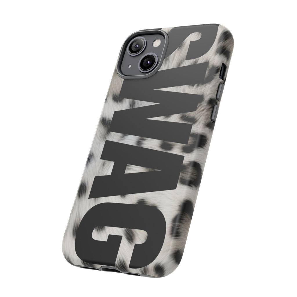 Phone Case — Leopard Faux Fur 'SWAG'