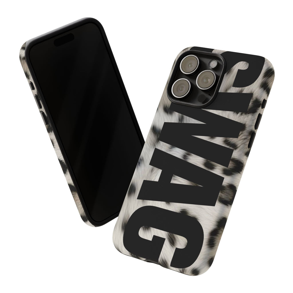 Phone Case — Leopard Faux Fur 'SWAG'