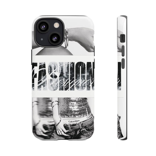 Grunge Rebellion Phone Case | Black & White Rock Streetwear Printify