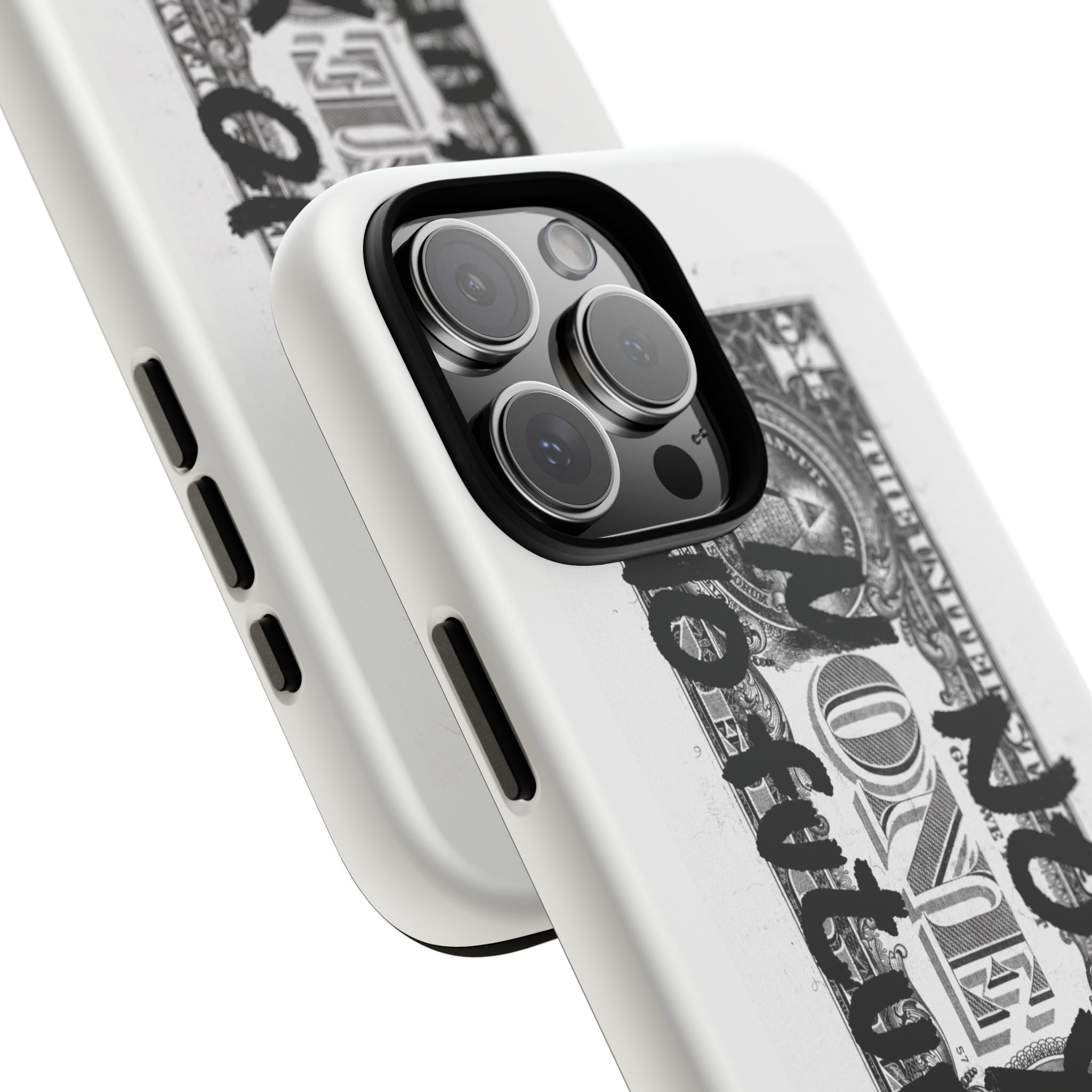 Phone Case — 'No Money No Future' Dollar Bill