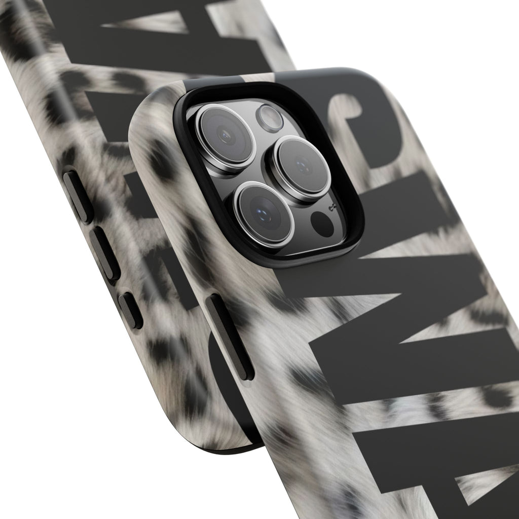 Phone Case — Leopard Faux Fur 'SWAG'