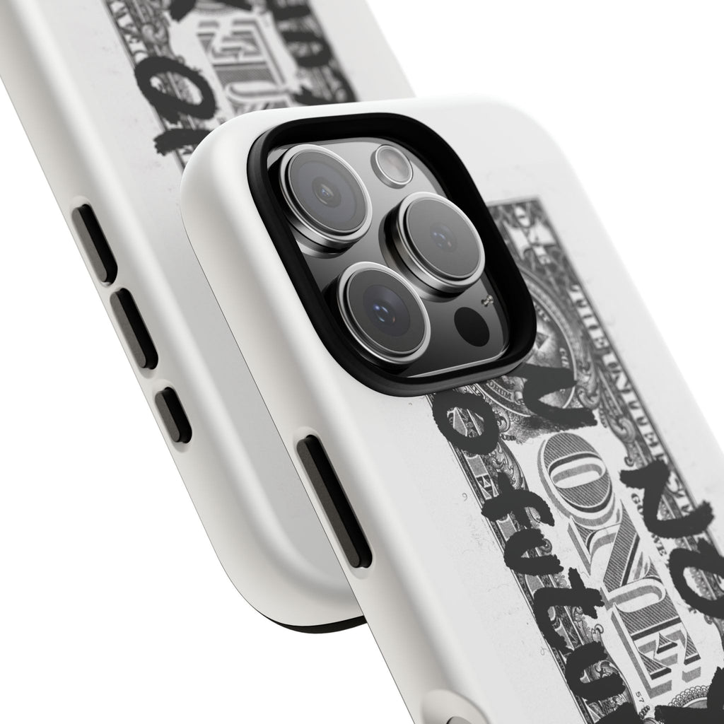 Phone Case — 'No Money No Future' Dollar Bill