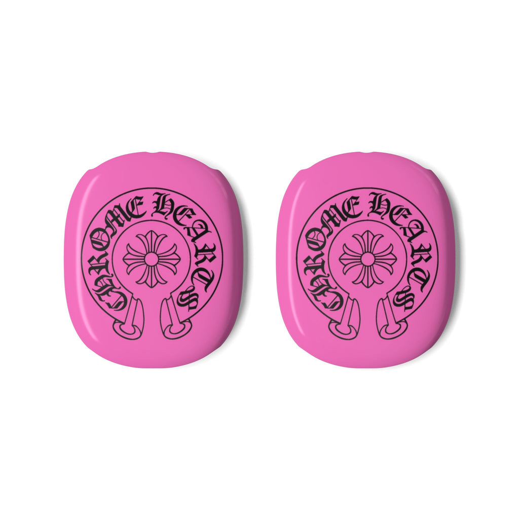 Pink "Chrome Hearts" AirPods Max Printify