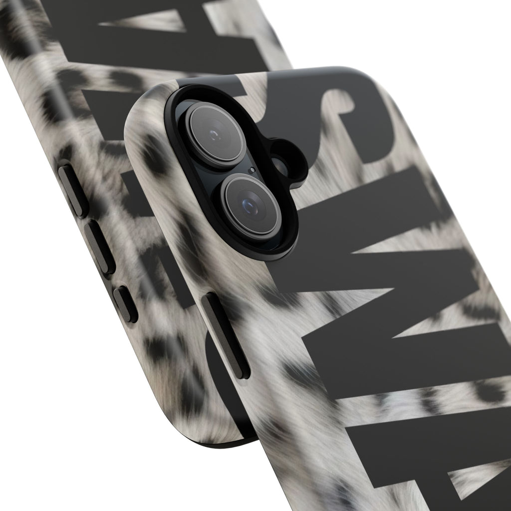 Phone Case — Leopard Faux Fur 'SWAG'