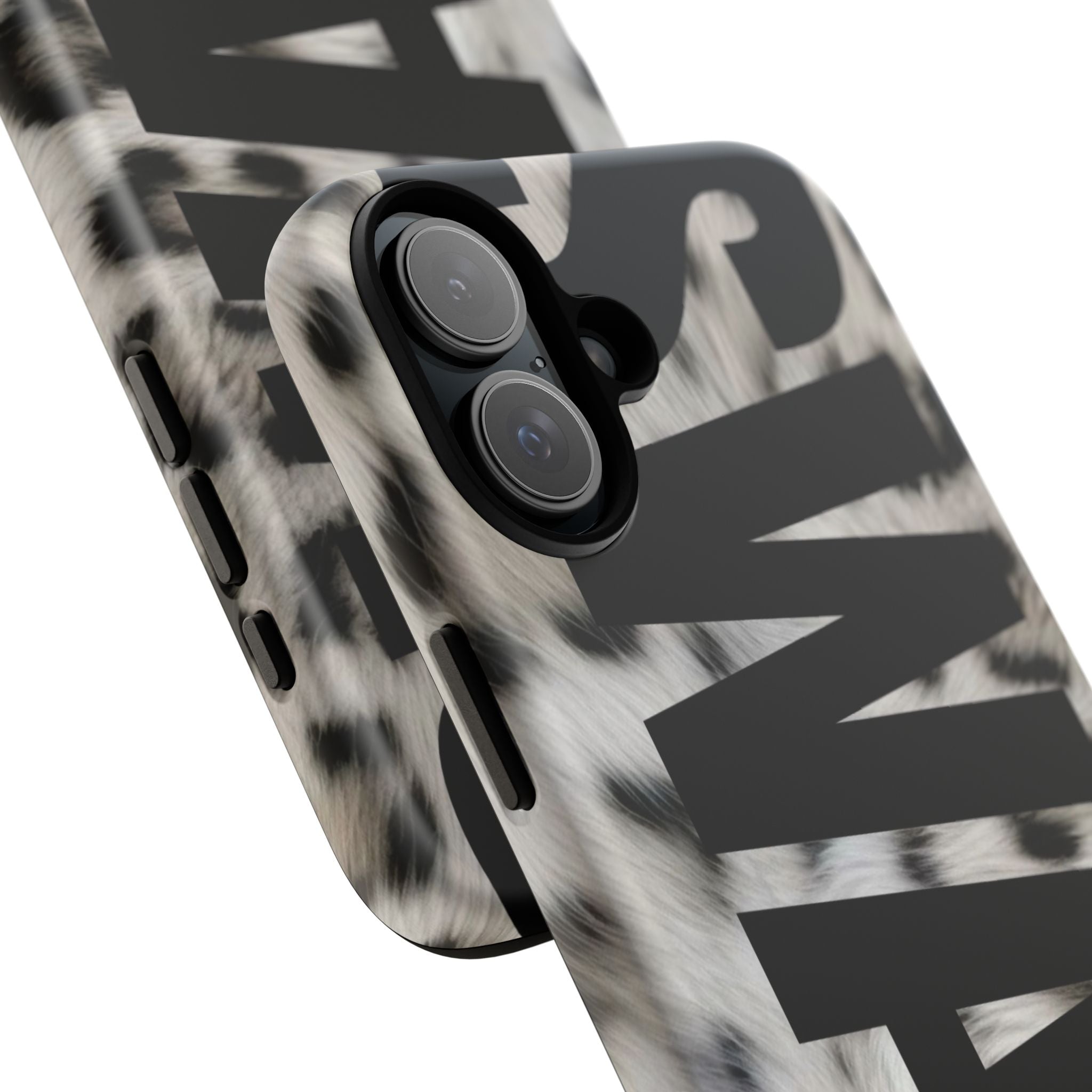Phone Case — Leopard Faux Fur 'SWAG'