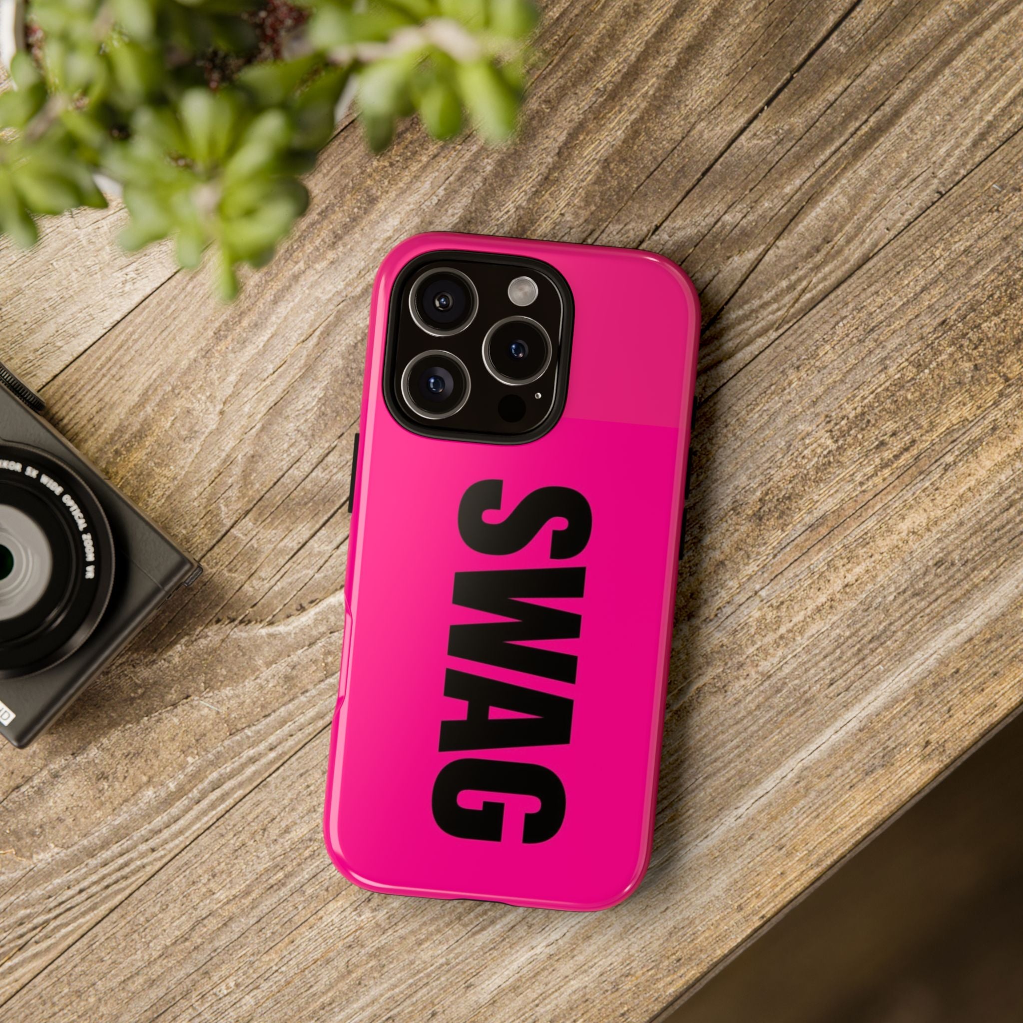 Phone Case —  Hot Pink SWAG Printify