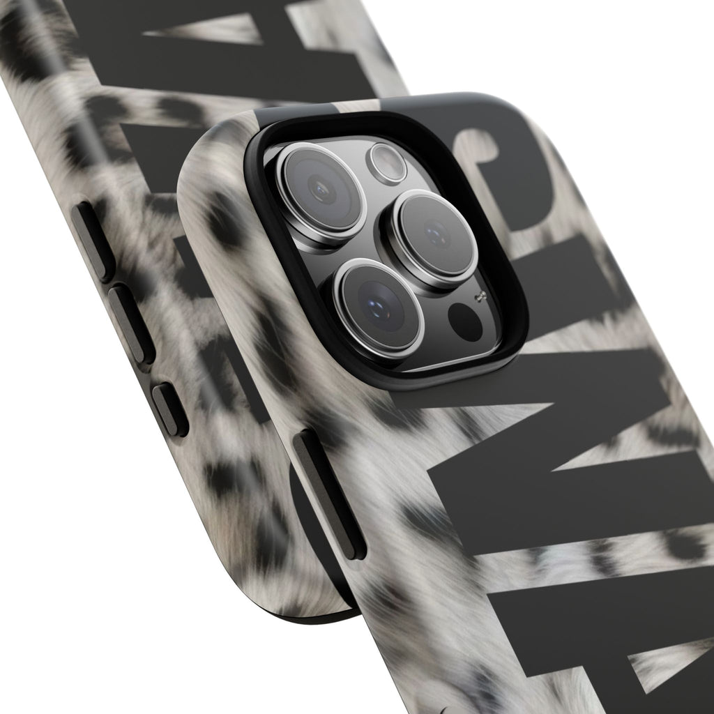 Phone Case — Leopard Faux Fur 'SWAG'